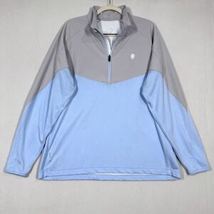 Zero Restriction Pullover Mens XXL Golf 1/4 Zip Long Sleeve Shirt Country Club